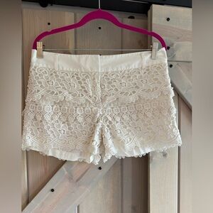 LOFT Crochet Lace Shorts